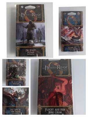 Der Herr der Ringe Das Kartenspiel Abenteuer Pack deutsche Sprache z Auswahl LCG