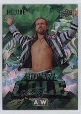 2024 Upper Deck Allure AEW Green Quartz 30/99 Adam Cole #1 1p8i