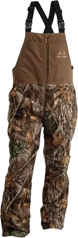 Men's Camo Insulated Bibs - Water Resistant, Breathable - Image 3 of 4