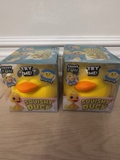 Jumbo Squishy Squeezy Duck Rare Viral TikTok Sold Out RMS Crazy Fun NEW Lot Of 2