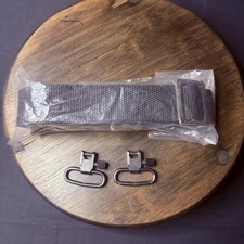 USGI Rifle 2 Point Silent Sling Tactical 52"x 1 1/4" M16A1 w/Quick Detach Mounts