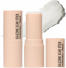 2Pcs Silicone Scar Gel Stick,Silicone Scar Cream Stick for Acne & Stretch Marks