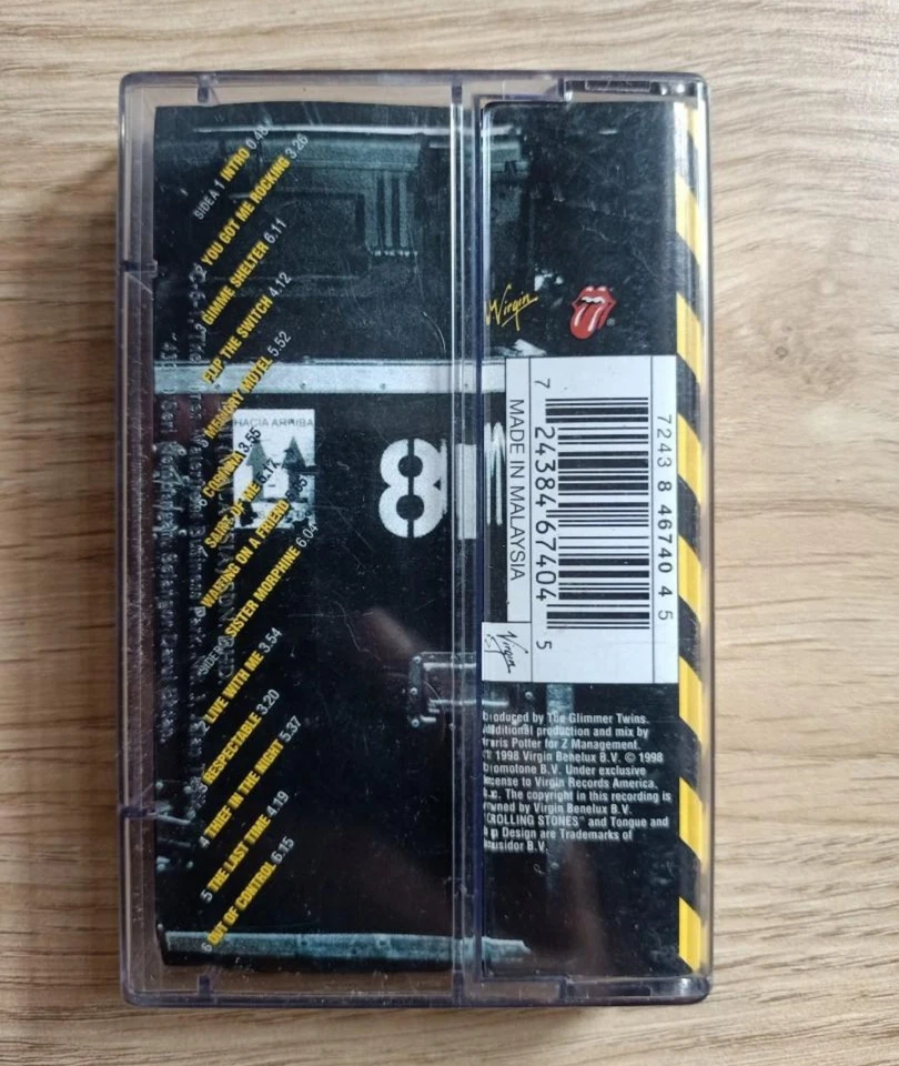 Rolling Stones : No Security ( Cassette Tape ) - Image 2 of 4