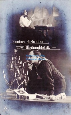Postcard Intimate Commemoration for Christmas Xmas