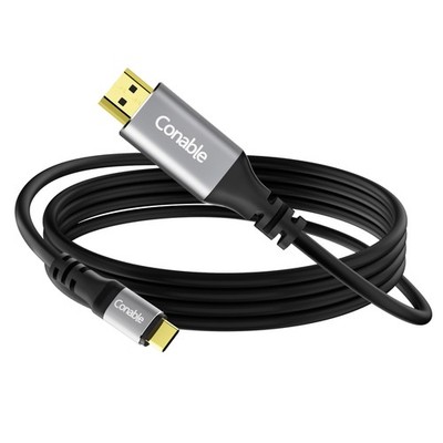 USB C to HDMI Cable 4K@60Hz 10FT Thunderbolt 3/4/5 MacBook Pro/Air Galaxy S9