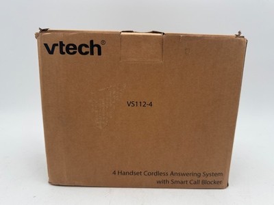VTech VS112-4 DECT 6.0 Bluetooth 4 Handset Cordless Phone
