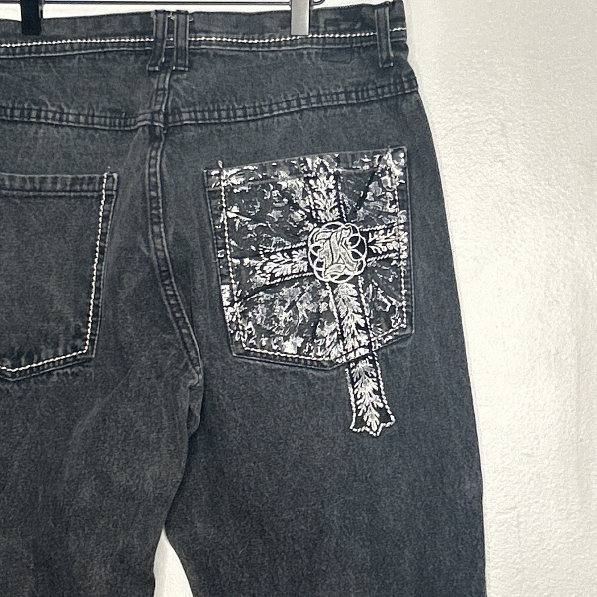 トップス karl kani-jeans 90s Karl Kani Retro Tapered Workwear Denim vintage dark indigo