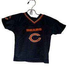 Reebok Chicago Bears Infant Jersey and Pants Set Navy Blue Orange 18 Months