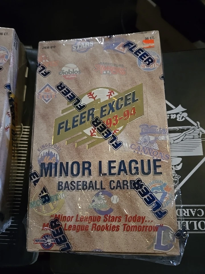 2 1993-94 Fleer Excel Minor League Factory Sealed Baseball Box Jeter (CCR) - Image 3 of 4