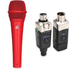 sE Electronics V7 Supercardioid Dynamic Handheld Vocal Microphone and Plug-on