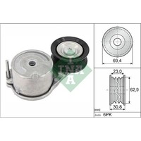 Ina 534 0915 10 Riemenspanner Keilrippenriemen FüR Ford Kuga Fiesta Focus Puma