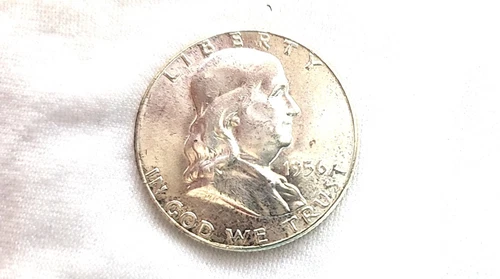 1956 Franklin Half Dollar in BU Condition