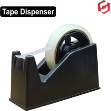 TAPE DISPENSER  HEAVY DUTY DESKTOP OFFICE SELLOTAPE CELLOTAPE HOLDER TAPE ROLL