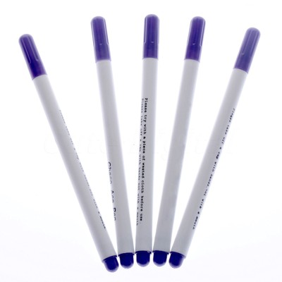 12 PACK Disappearing Ink Marking Pen, Air Water Erasable Pen/ Fabric Marker/ ...