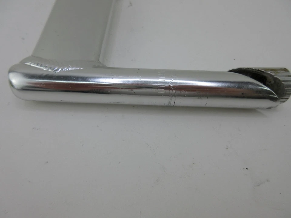 Vintage TIG Welded Aluminum Quill Stem 120mm 22.2mm 1" Road Bike Polished - Image 4 of 4