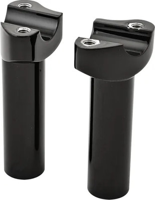 HD Bla Forged Straight Handlebar Risers 4.5 Rise Sportster 1200 Super Low 14-17