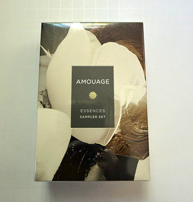 Amouage Essences Sampler Set Spray 3 x 2 Ml / 0.07 Oz Lustre/ Reasons/ Outlands