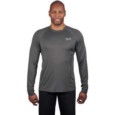 Milwaukee 402G-LDY Men's Workskin Long Sleeve Shirt Gray Size Large