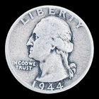 1944 Washington Silver Quarter