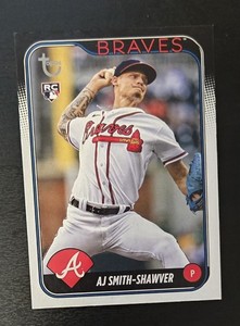 2024 Topps Update Rookie Debut AJ Smith-Shawver US316 Vintage Stock /99 (RC)