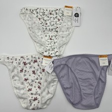 Charter Club Women's Small Everyday Cotton Bikini Underwear Lot of 3