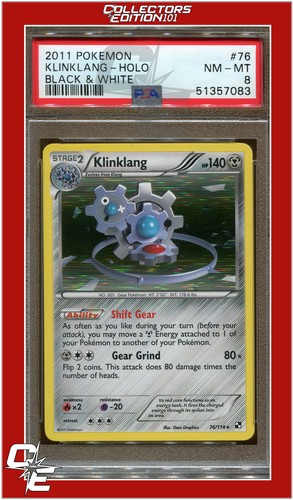 Klinklang graded PSA 8 for sale on eBay