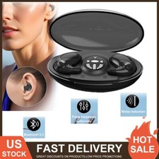 Sweatproof Waterproof Headset Wireless In-Ear Headphones Earphones Invisible