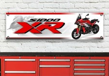 BR250B BMW S1000XR XR 2020 ROT GARAGE FLEXIBEL WERKSTATT BANNER SCHILD