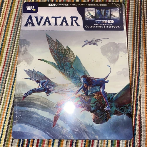 AVATAR (4K UHD + BLU-RAY - EXCLUSIVE STEELBOOK™ EDITION)