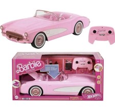Barbie The Movie Hot Wheels RC Barbie Corvette Remote-Control Car 2023