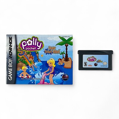 Nintendo GameBoy Advance - Polly Pocket: Super Splash Island US Modul mit Anl.