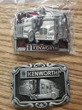 Kenworth Trucking Belt BUCKLE LOT/2 NEW