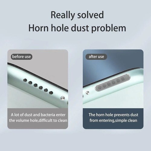 Universal Metal Dustproof Net Sticker for iPhone12/13 DustProof Sticker - 第 2/9 張圖片