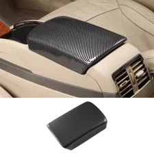 Carbon Fiber Central Console Armrest Box Cover Trim For Buick Lacrosse 2009-2012