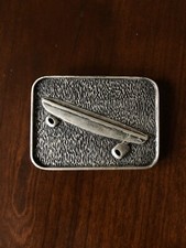 Skateboard Longboard Penny Board Skater Skaterboy Metal Unisex Men's Belt Buckle