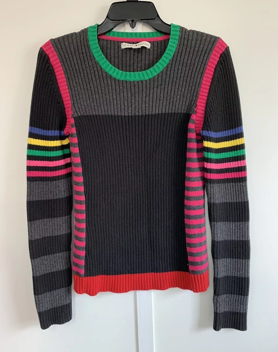 Tommy hilfiger multicolor clearance sweater