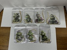 Acrylic Grinch Ornaments 2D Flat - 7 Ornaments