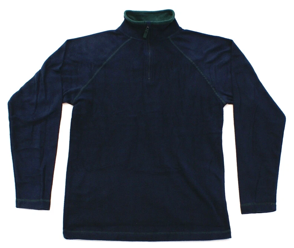 Weatherproof Blue & Green 1/4 Zip Fleece Top & Plaid Pant Sleepwear Set Men's - Image 2 of 4