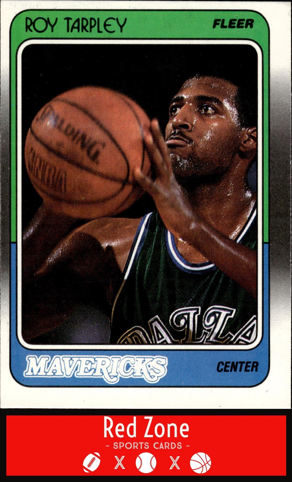 1988-89 Fleer - #32 Roy Tarpley EX+ NM