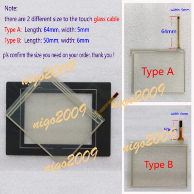 Fit for WEINVIEW MT506TV 5WV MT506TV5WV Touch Screen Glass+ Film 1-Year Warranty