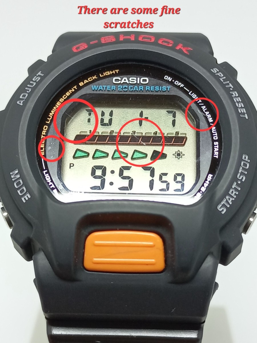 Casio G Shock DW-6600B FOX FIRE Vintage (1199) Module Men Casio G Shock DW-6600B FOX FIRE Vintage (1199) Module Men