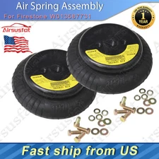 Pair for Firestone Air Suspension Shock Spring Assembly W01-358-7731 W013587731