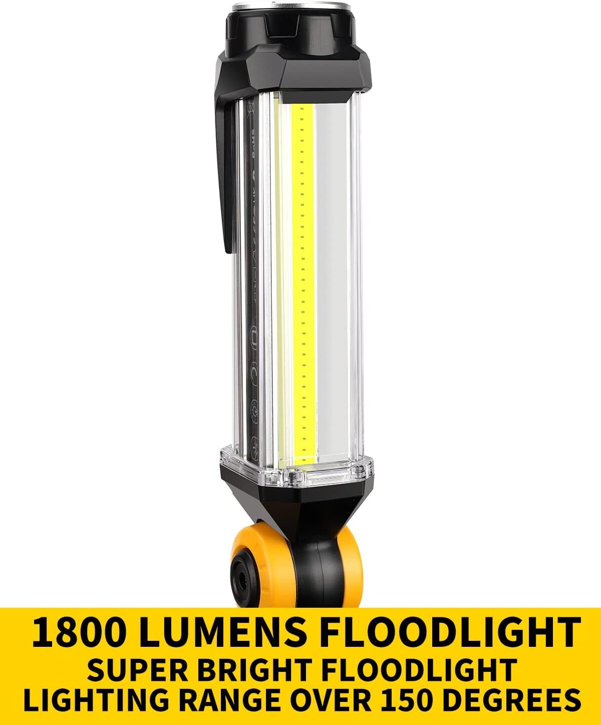 35W Dewalt LED Work Light for Car Repair Powered by Dewalt 20V Liion Battery Windscreen