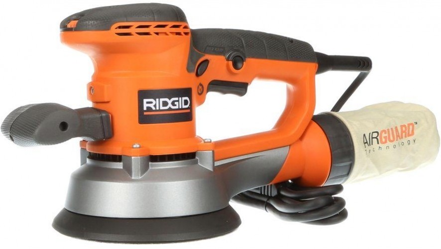 RGのセット RIDGID 6 in. Dual Random Orbital Sander Variable-Speed AIRGUARD