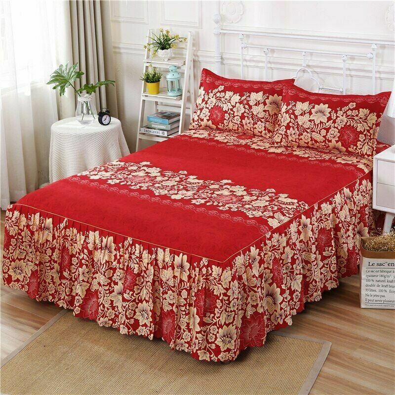 Bedcover Bedspread Bedclothes Bed Skirts Flower Colourful Bedspreads Bed Linings Oferty wysyłkowe