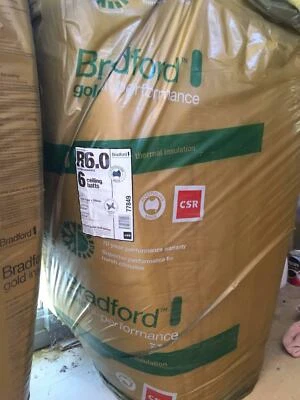 Bradford R6 0 Ceiling Insulation Batts Building Materials Gumtree