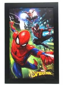 Spider Man Art Framed Wall Decor 2099 Miles Morales Artwork 13 X 19 Inches New Ebay