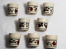 Mini CROCK Planter/Votive Candle Holder - Pine Ridge Pottery (Set of 8)