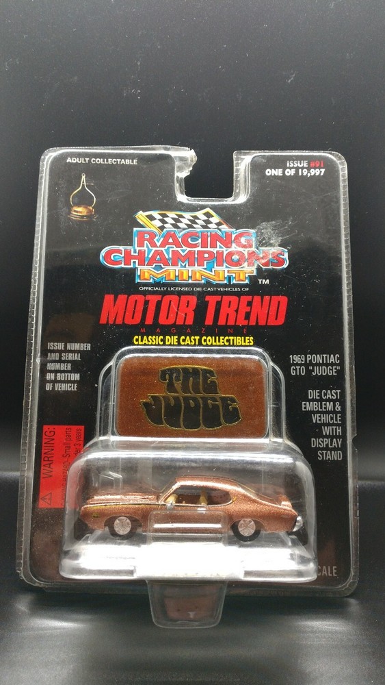 RACING CHAMPIONS MINT 1969 GTO 