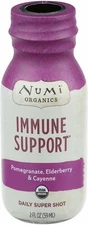 Numi, Shot Immune Support Pomegranate Elderberry Caynn Organic, 2 Fl Oz